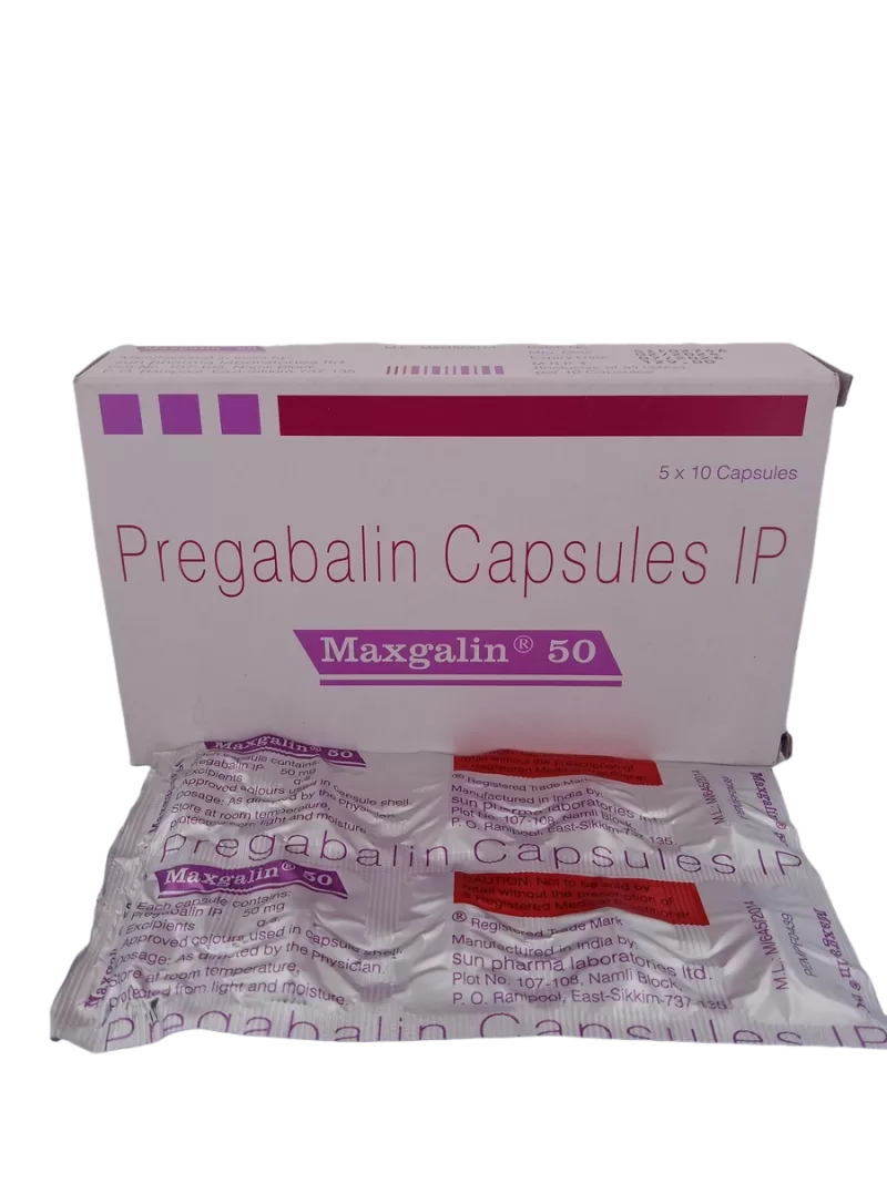 MAXGALIN 50 MG - 10 CAPSULES - Image 2