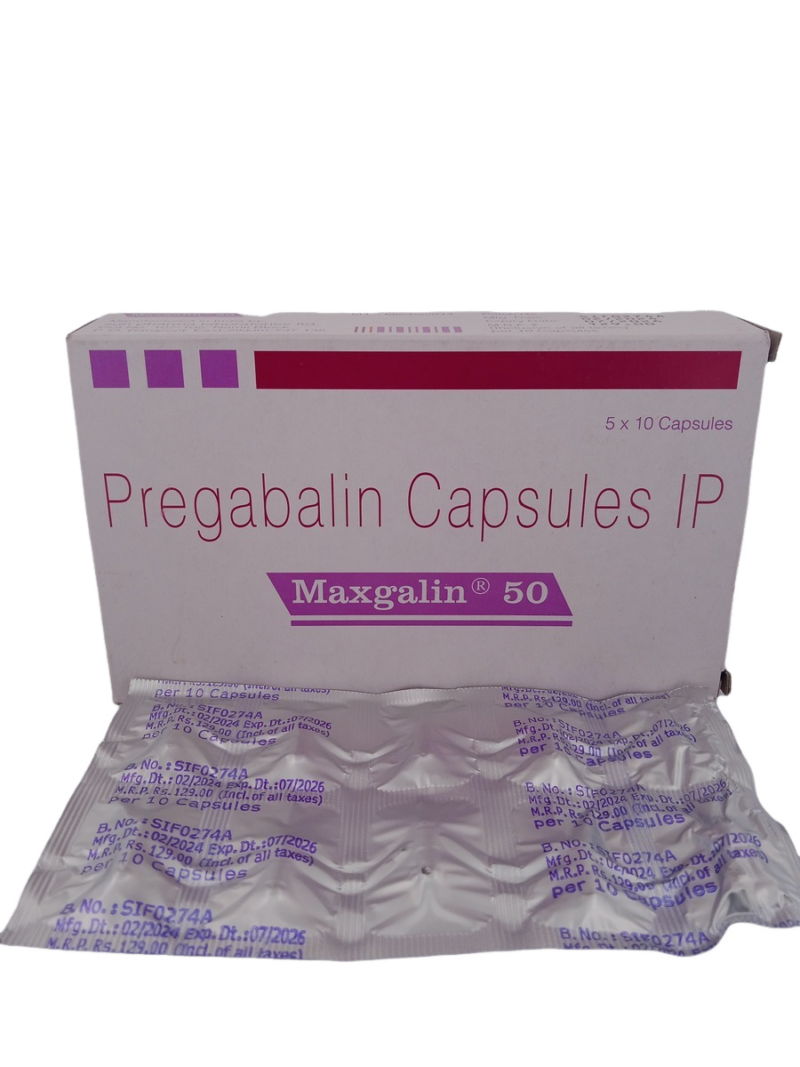 MAXGALIN 50 MG - 10 CAPSULES - Image 3