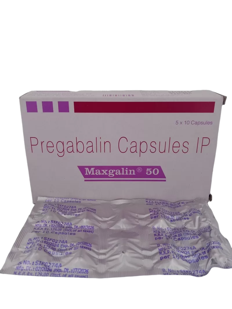 MAXGALIN 50 MG - 10 CAPSULES - Image 3