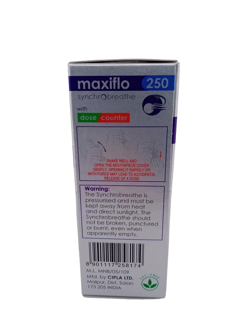 MAXIFLO 250 SYNCHROBREATHE - 1 INHALER - Image 2