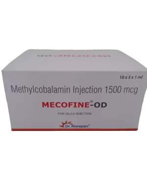 MECOFINE OD - 5 AMPOULES OF 1ML