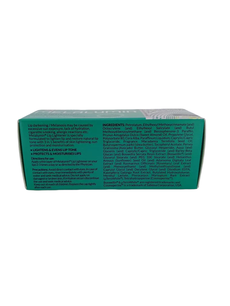 MELALUMIN LIP LIGHTENER - 1 TUBE OF 10g - Image 2