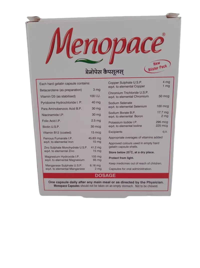 MENOPACE - 30 CAPSULES - Image 3