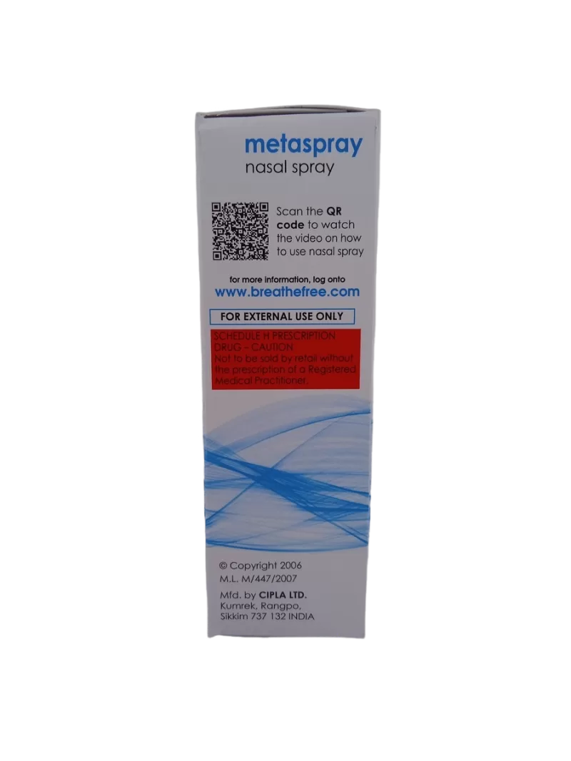 METASPRAY 50 MCG - 1 NASAL SPRAY OF 10g - Image 2