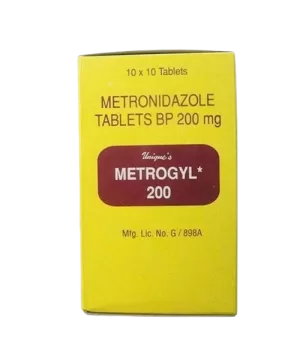 METROGYL 200MG - 20TABLETS