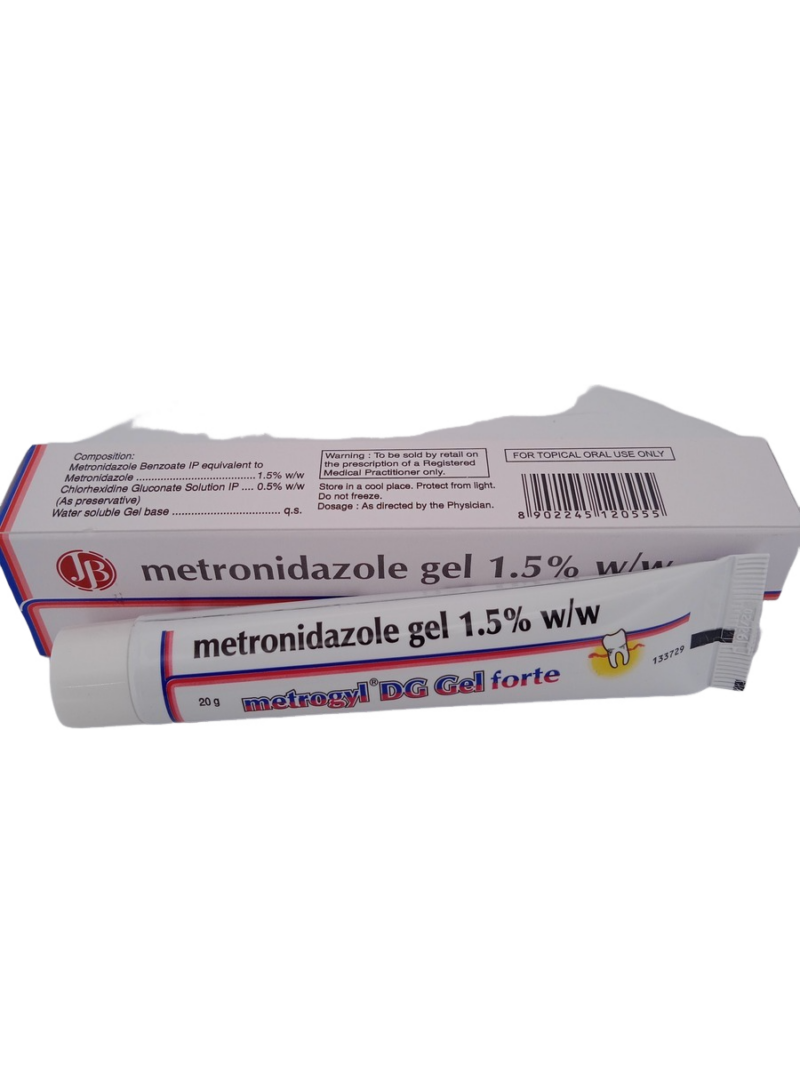 METROGYL DG GEL FORTE - 1 TUBE OF 20 GM - Image 3