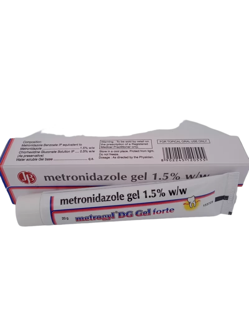 METROGYL DG GEL FORTE - 1 TUBE OF 20 GM - Image 3
