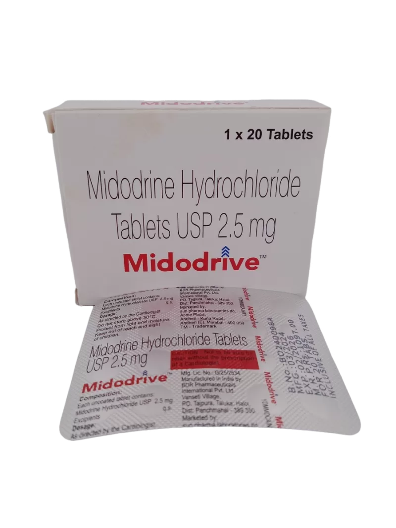 MIDODRIVE 2.5 MG - 20 TABLET - Image 3