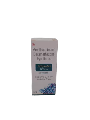 MILFLODEX BKC FREE - 1 BOTTLE OF 5ML