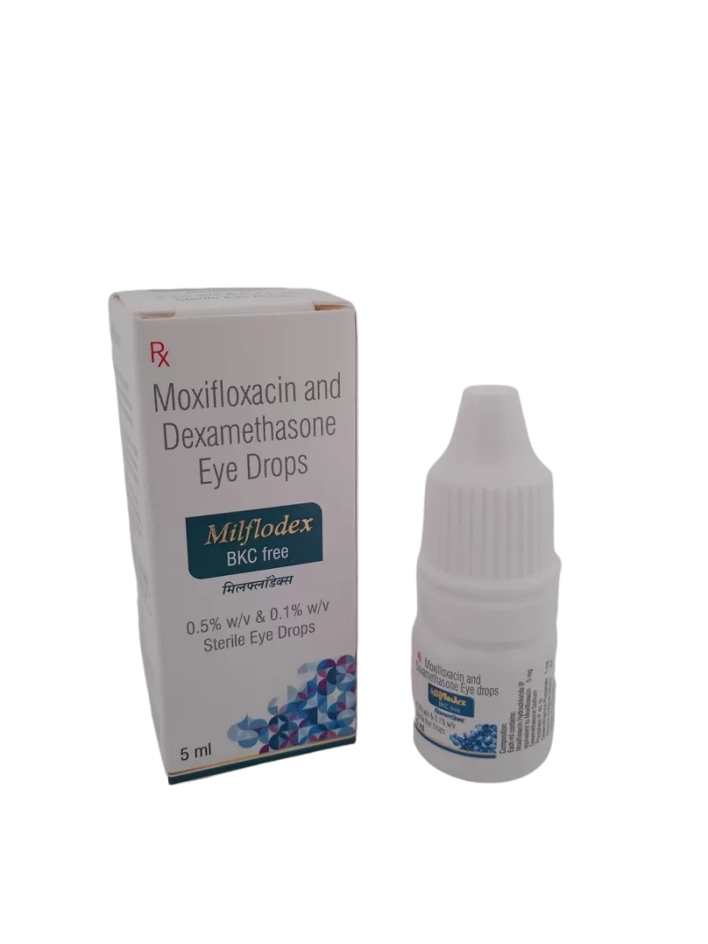 MILFLODEX BKC FREE - 1 BOTTLE OF 5ML - Image 2