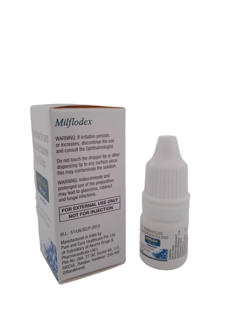MILFLODEX BKC FREE - 1 BOTTLE OF 5ML - Image 3