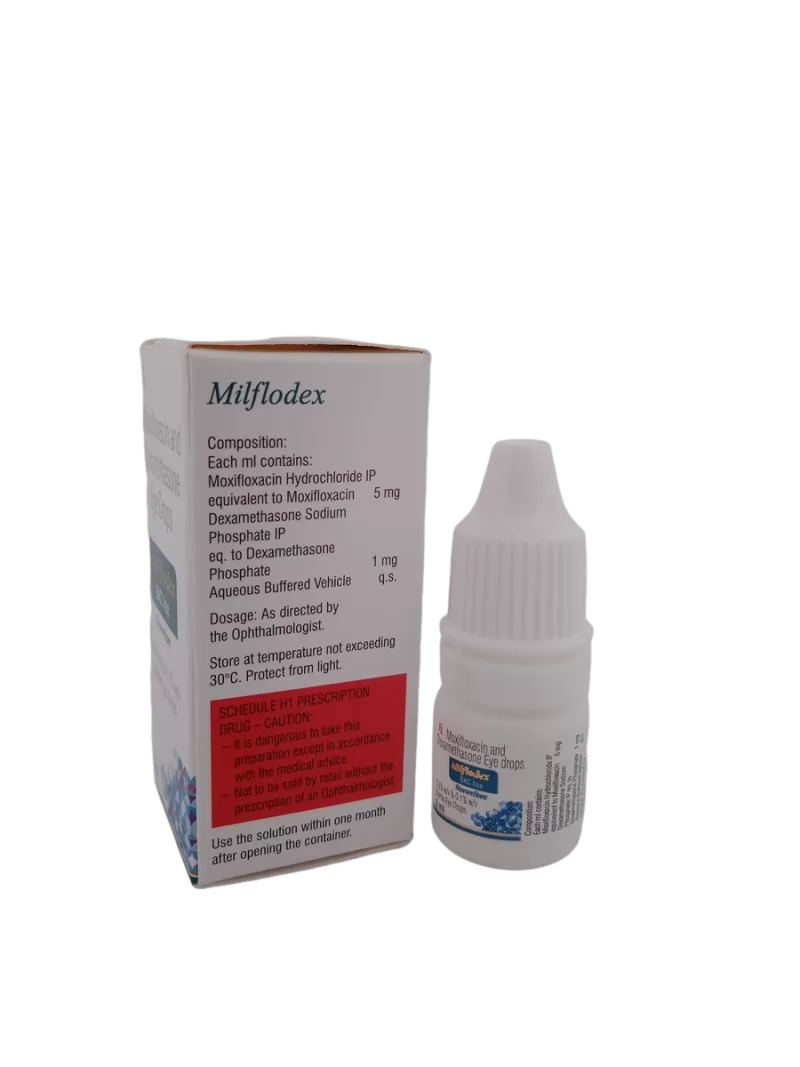 MILFLODEX BKC FREE - 1 BOTTLE OF 5ML - Image 4