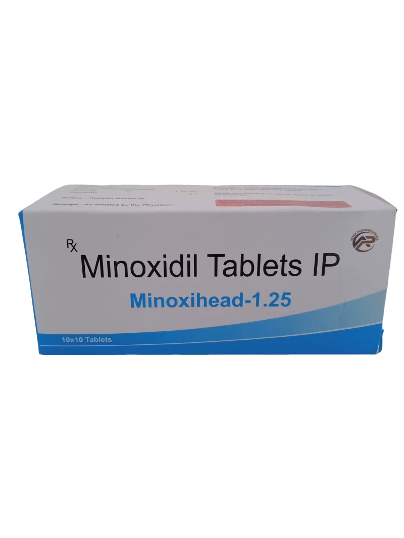 MINOXIHEAD 1.25 MG - 10 TABLETS