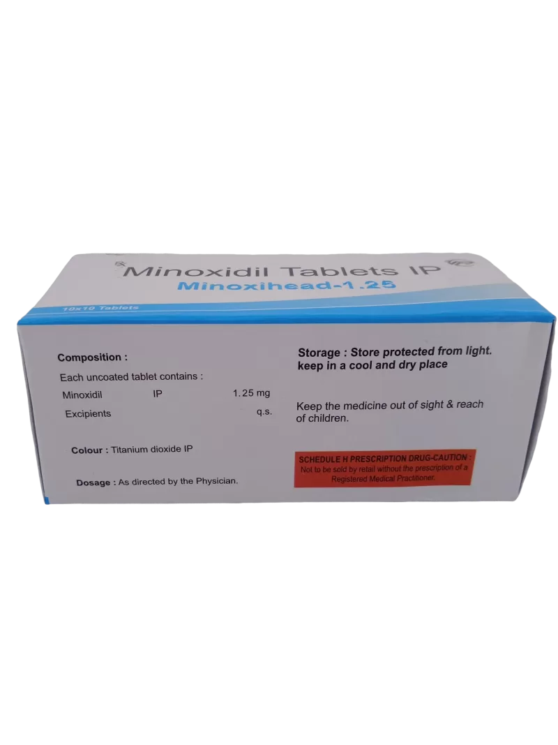 MINOXIHEAD 1.25 MG - 10 TABLETS - Image 3