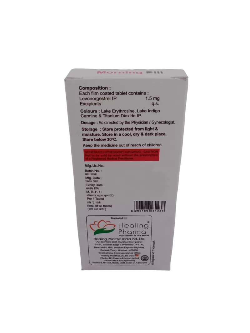 MORNING PILL 1.5 MG - 1 TABLET - Image 4