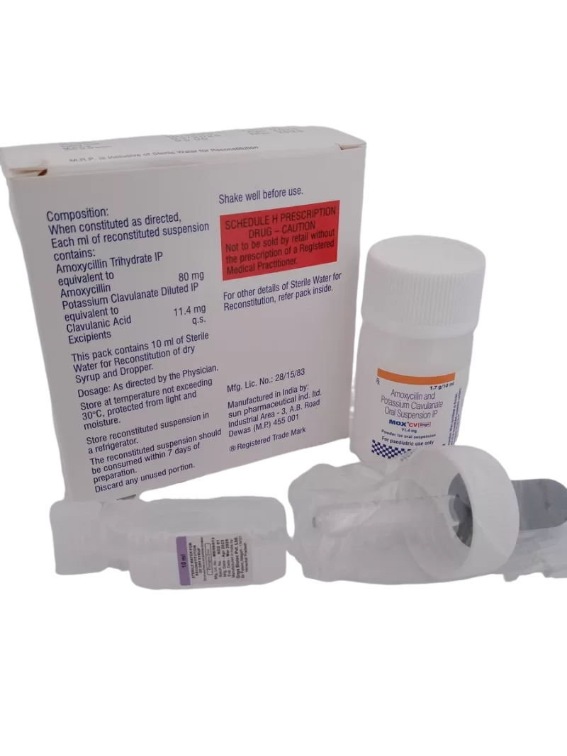 MOX CV DROPS 91.4 MG - 1 BOTTLE OF 1.7g/10ML - Image 3