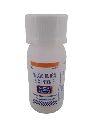 MOX SUSPENSION 125MG/5ML - 1 BOTTLE OF 15g/30ML