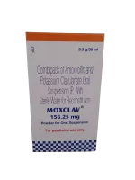 MOXCLAV 156.25 MG - 1 BOTTLE OF 3.3g/30ML