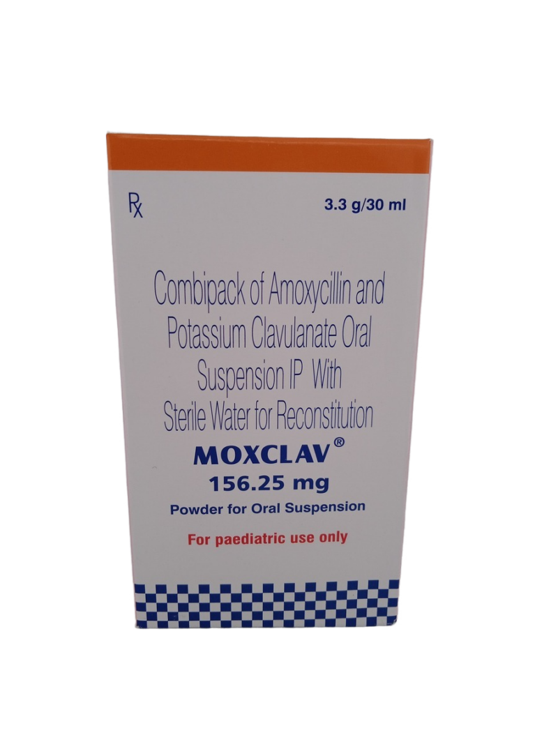 MOXCLAV 156.25 MG - 1 BOTTLE OF 3.3g/30ML