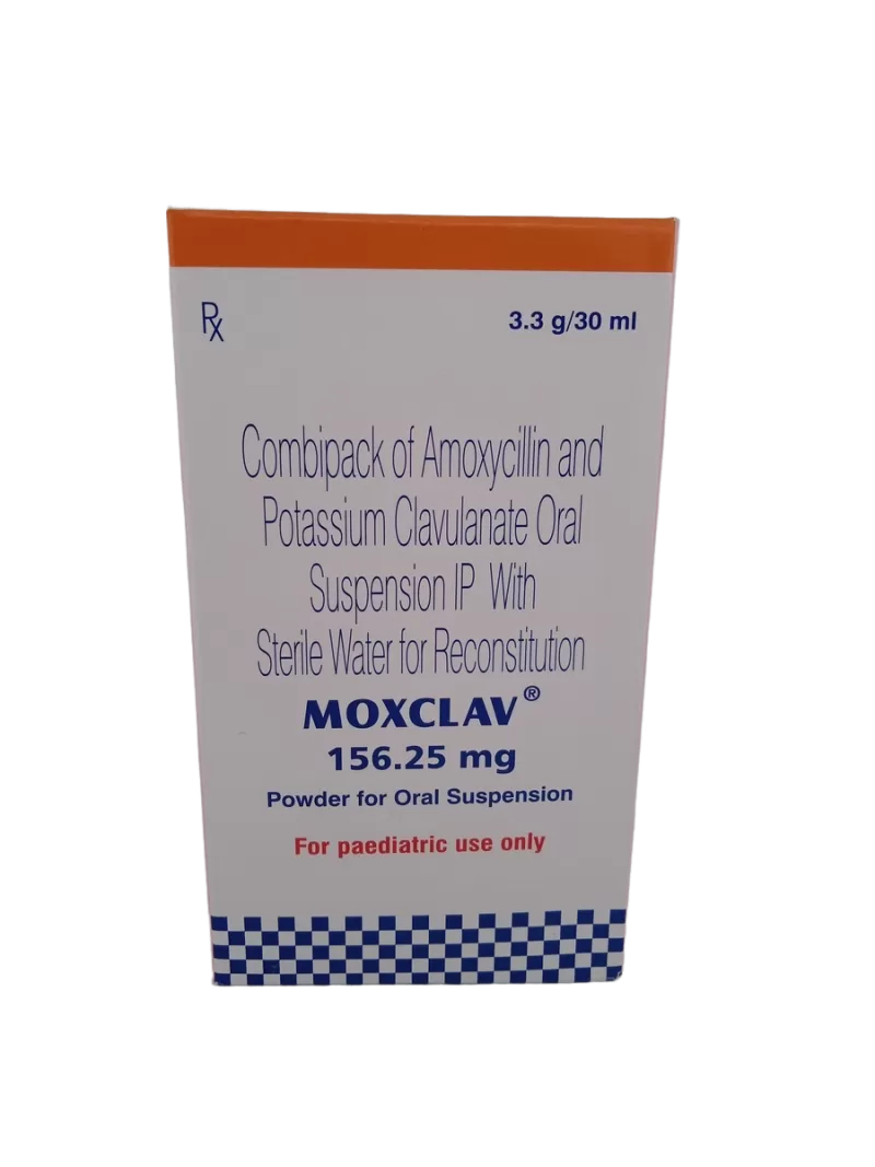 MOXCLAV 156.25 MG - 1 BOTTLE OF 3.3g/30ML