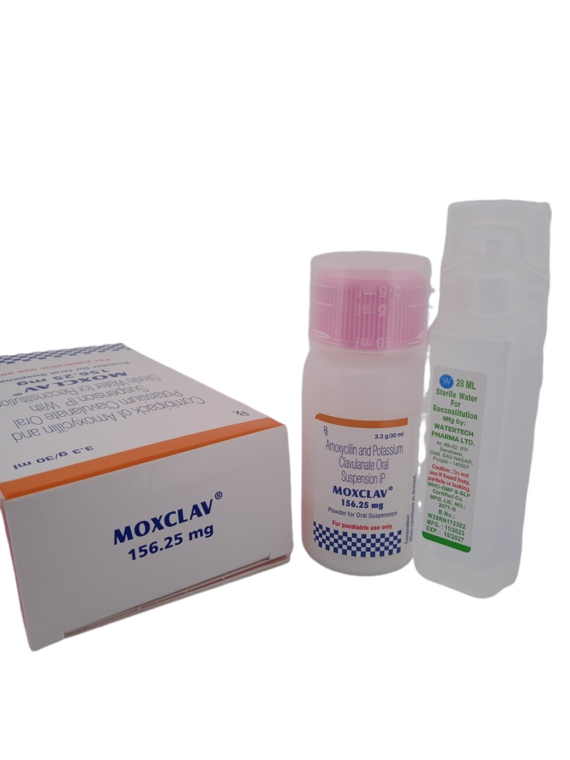 MOXCLAV 156.25 MG - 1 BOTTLE OF 3.3g/30ML - Image 3