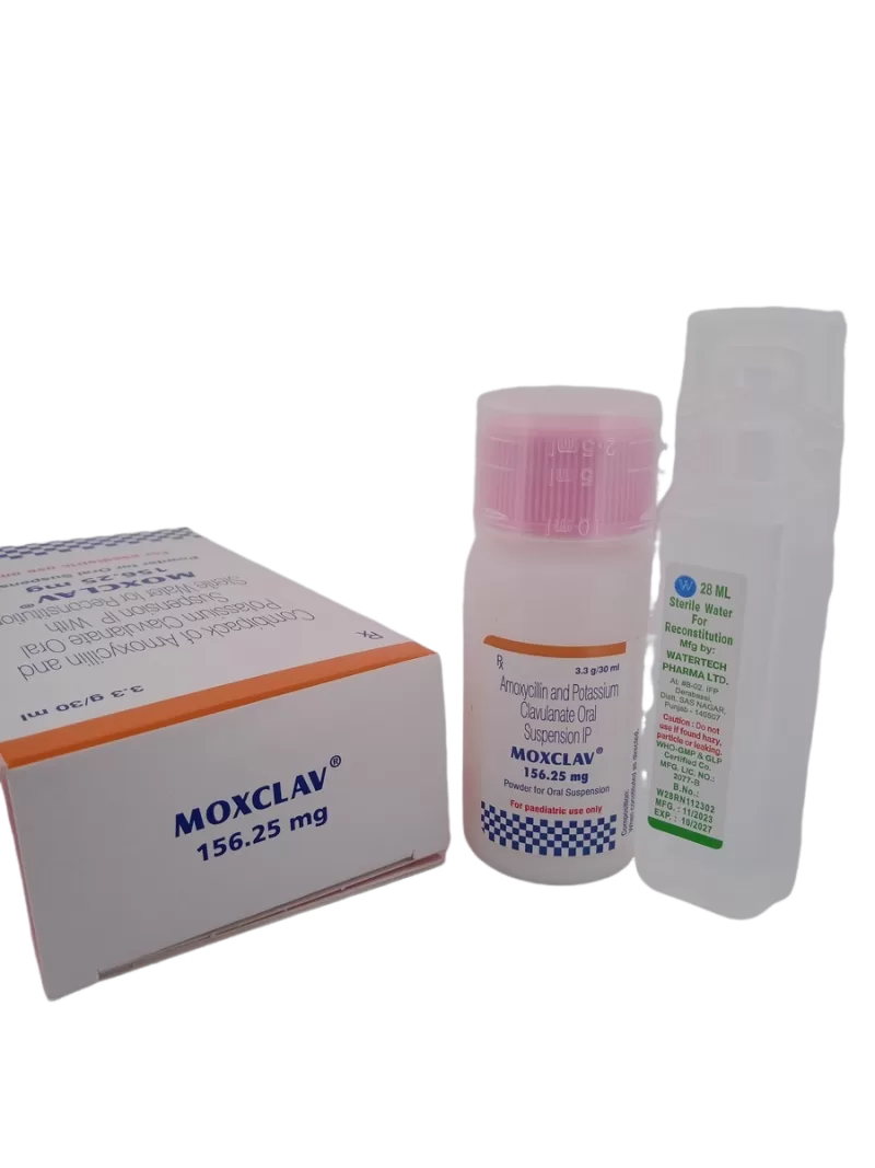MOXCLAV 156.25 MG - 1 BOTTLE OF 3.3g/30ML - Image 3
