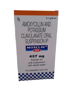 MOXCLAV DS 457 MG - 1 BOTTLE OF 5.1g/30ML