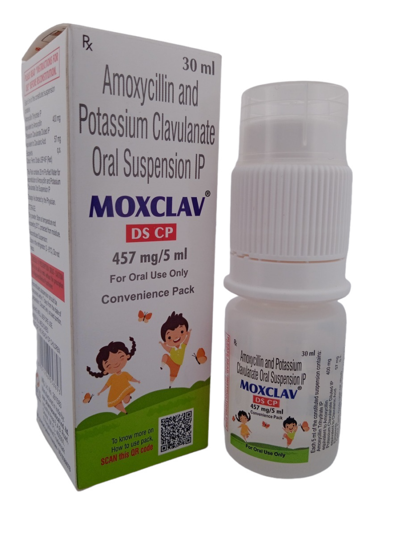 MOXCLAV DS CP 457MG/5ML - 1 BOTTLE OF 30ML - Image 2