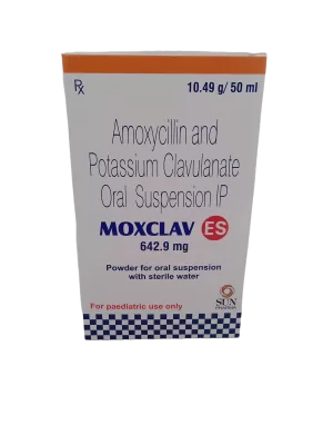 MOXCLAV ES 642.9 MG - 1 BOTTLE OF 10.49g/50ML