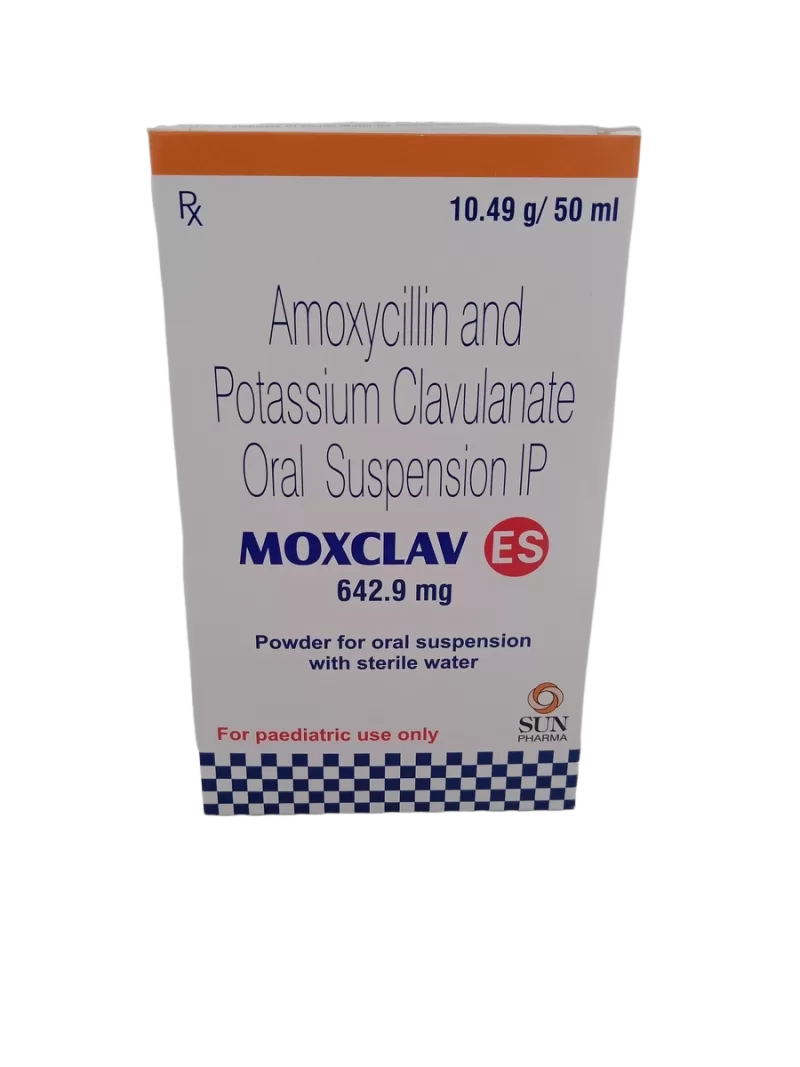 MOXCLAV ES 642.9 MG - 1 BOTTLE OF 10.49g/50ML