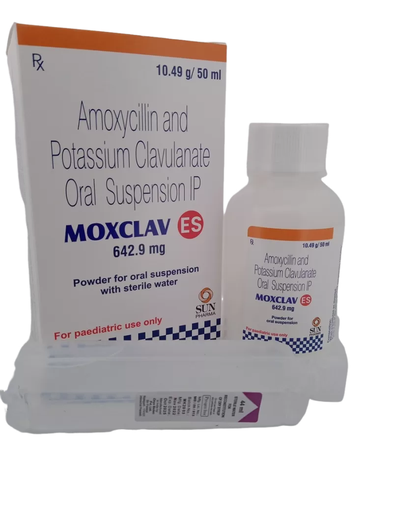 MOXCLAV ES 642.9 MG - 1 BOTTLE OF 10.49g/50ML - Image 2