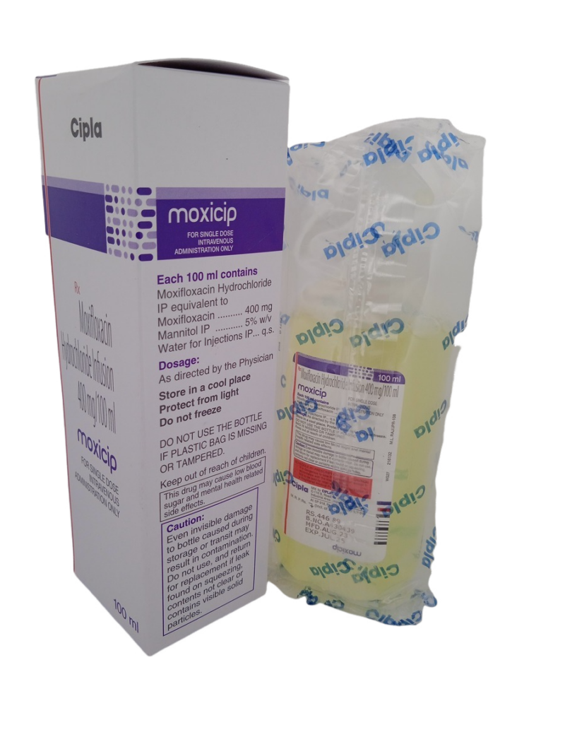 MOXICIP 400MG/100ML - 1 INFUSION OF 100ML - Image 4
