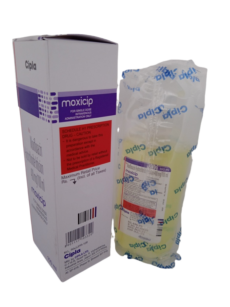 MOXICIP 400MG/100ML - 1 INFUSION OF 100ML - Image 3