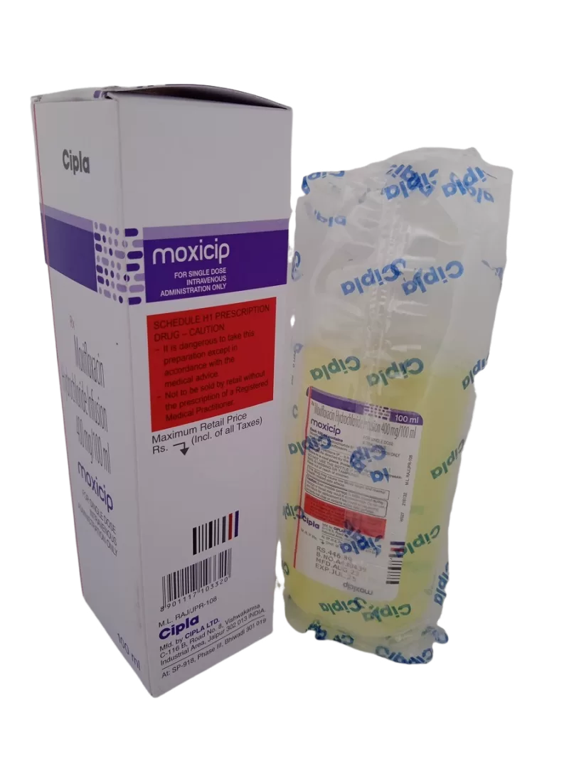 MOXICIP 400MG/100ML - 1 INFUSION OF 100ML - Image 3
