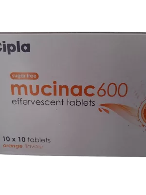 MUCINAC 600 MG - 10 TABLETS