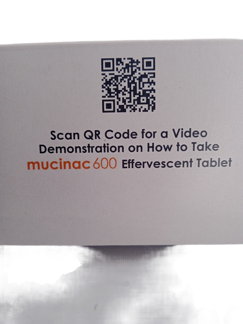 MUCINAC 600 MG - 10 TABLETS - Image 4