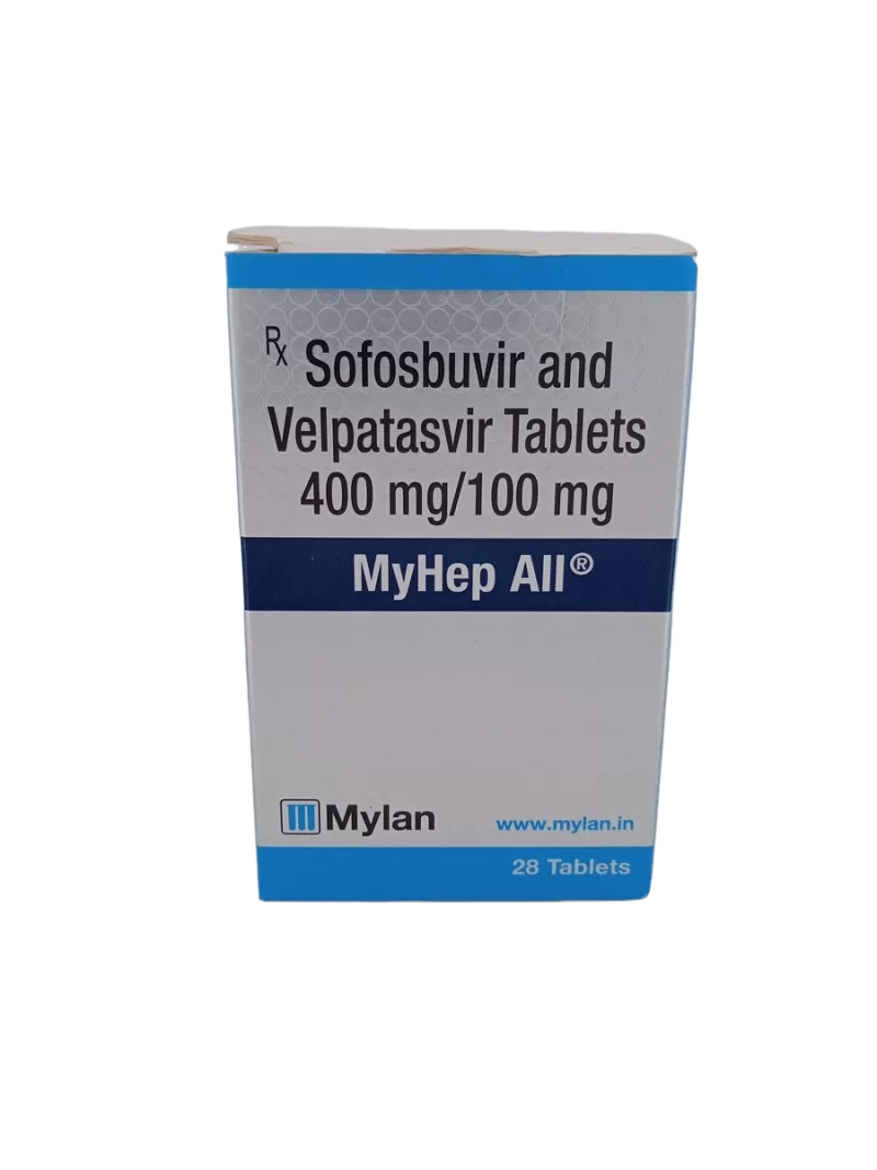 MYHEP ALL 400MG/100MG - 1 BOTTLE OF 28 TABLETS