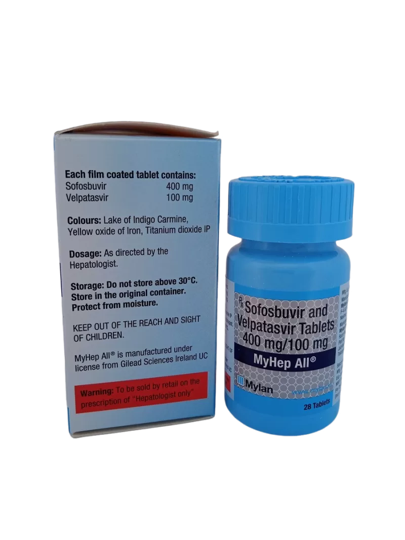 MYHEP ALL 400MG/100MG - 1 BOTTLE OF 28 TABLETS - Image 3