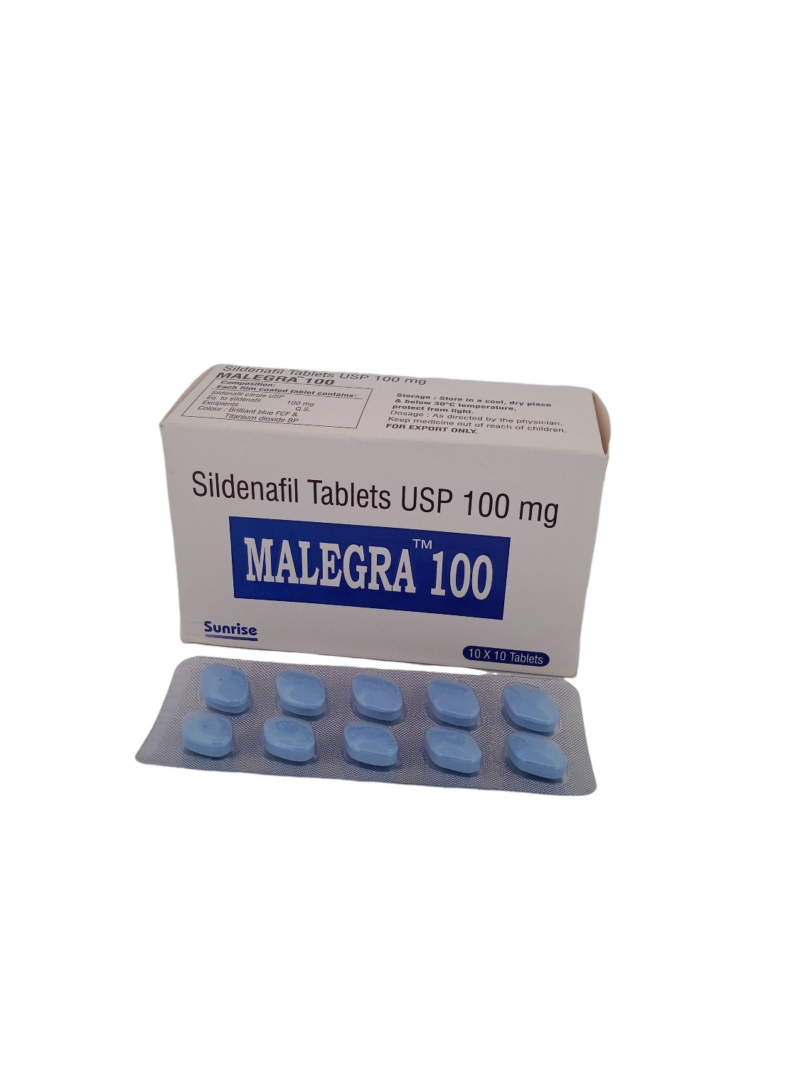 MALEGRA 100 MG - 10 TABLETS