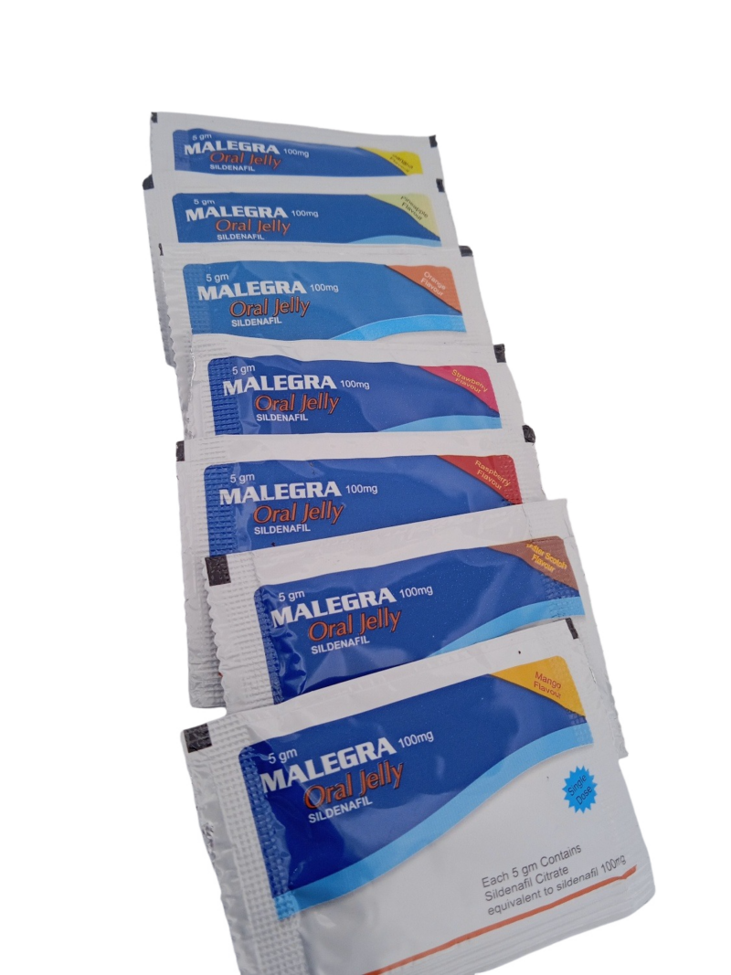 MALEGRA 100 MG ORAL JELLY - 7 JELLY - Image 4