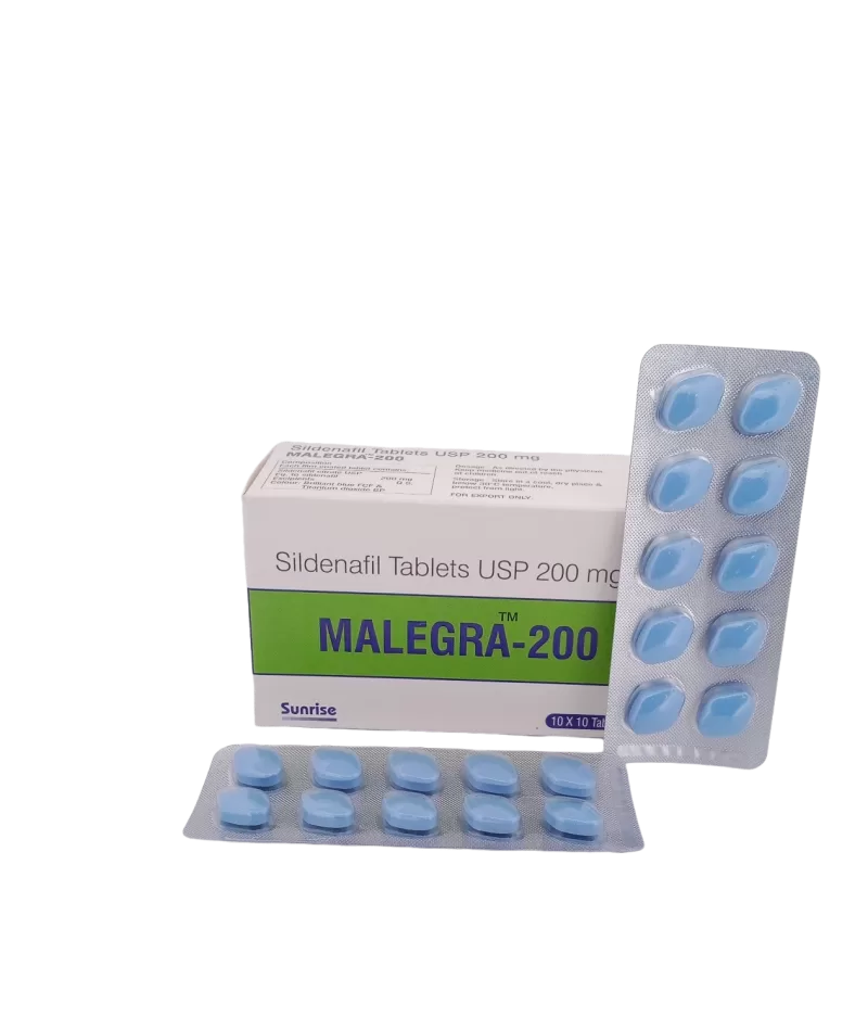 MALEGRA 200 MG - 10 TABLETS - Image 3