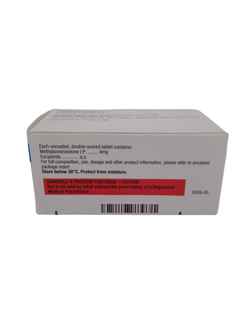 MEDROL 4 MG - 10 TABLETS - Image 3