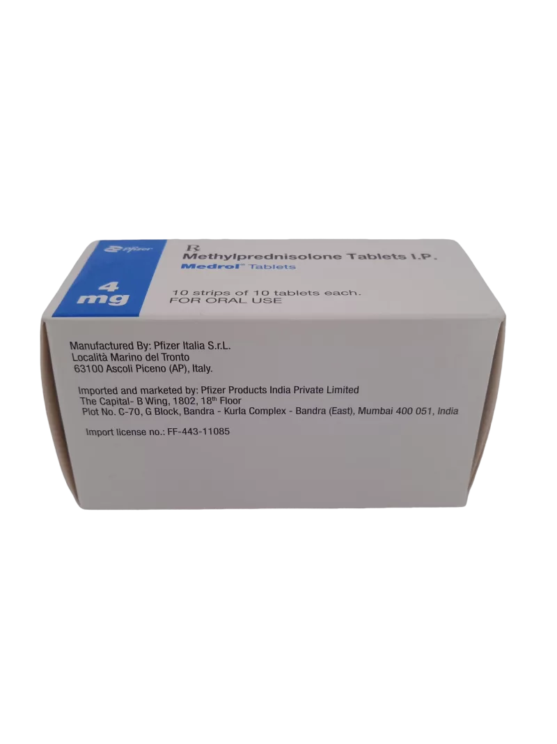 MEDROL 4 MG - 10 TABLETS - Image 4