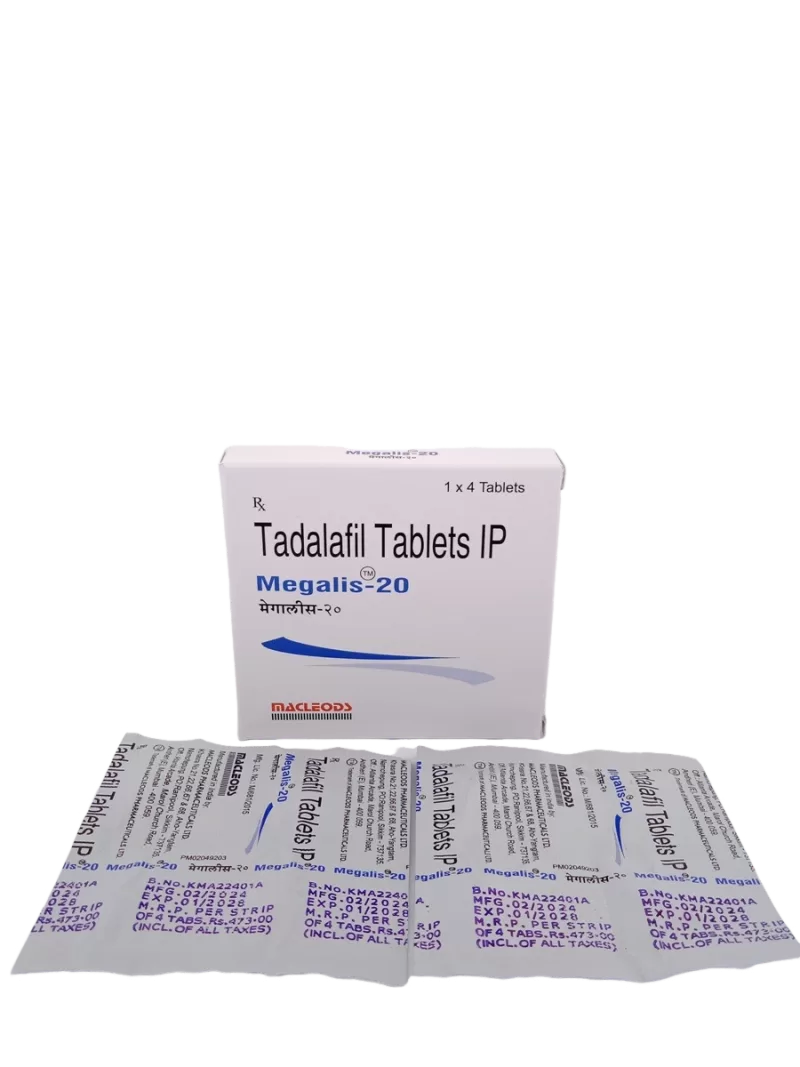 MEGALIS 20 MG – 4 TABLETS