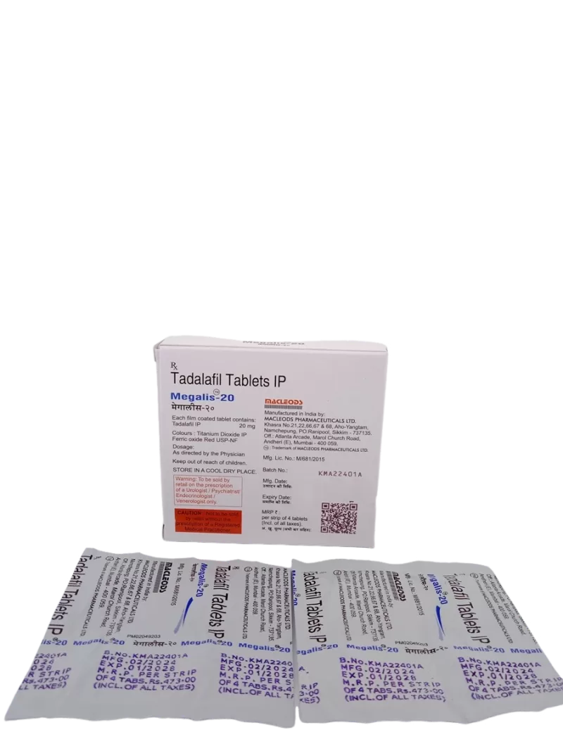 MEGALIS 20 MG – 4 TABLETS - Image 3