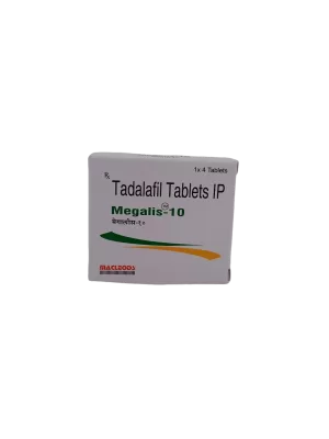 MEGALIS 10 MG - 4 TABLETS