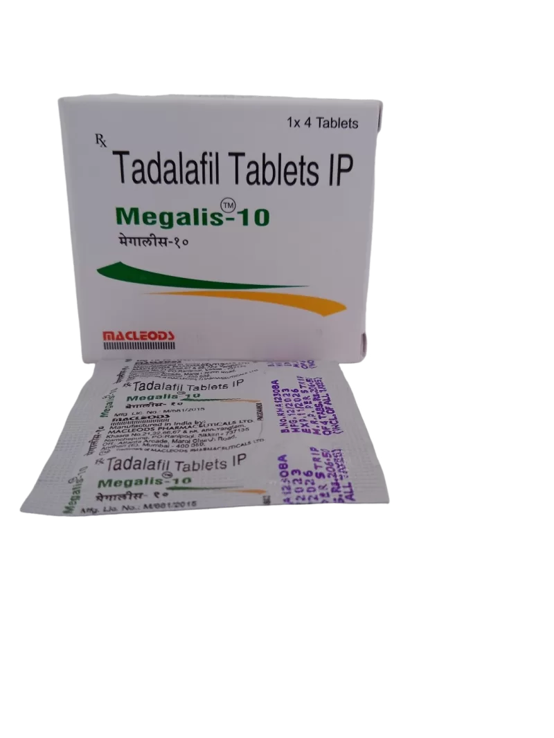 MEGALIS 10 MG - 4 TABLETS - Image 3