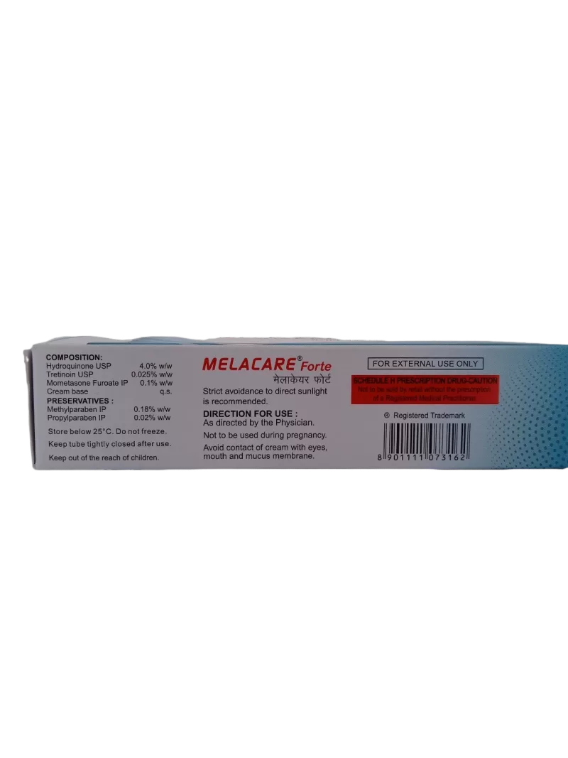 MELACARE FORTE CREAM - 25 GM - Image 2