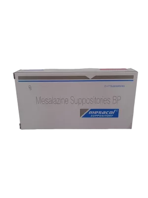 MESACOL 500 MG - 7 SUPPOSITORIES
