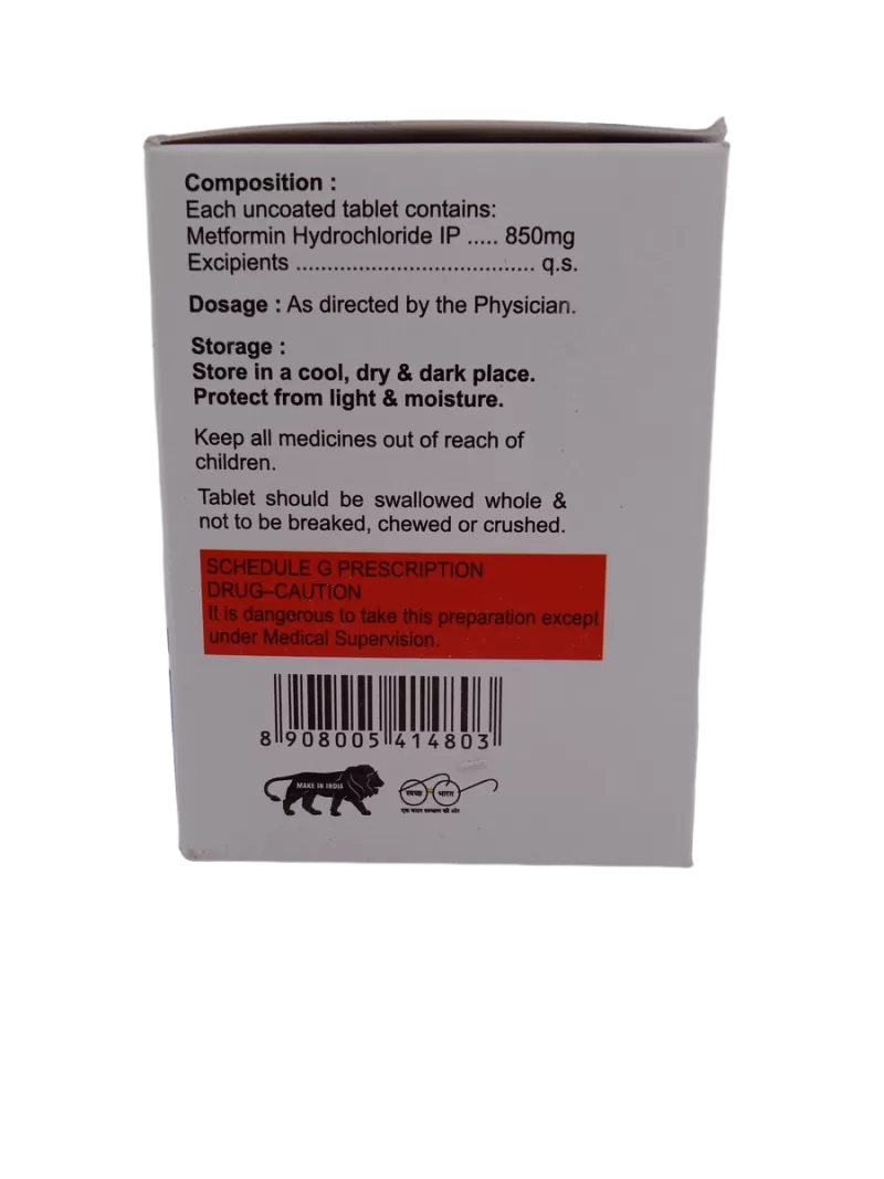 METFORD 850 MG - 10 TABLETS - Image 4